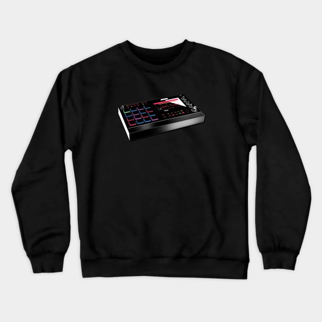 Akai Mpc Live 2 Crewneck Sweatshirt by Stronghorn Designs